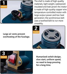 Electric Glass Grinding Edging Machine, 800w Portable Small Glass Edger, Speed 8000r/Min, Variable Speed, Grinding Speed：1-3 M/Min, With 8 Diamond Wheels & 2 Polishing Wheels for Stone Tile Blue