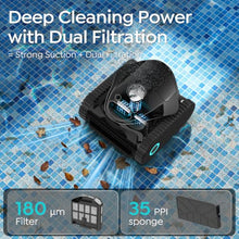 [2026 NEW] C1 Robotic Pool Cleaner with 180Mins, Obsidian