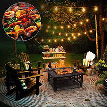 Fire Pit Wood-Burning fire Pit Table Set, 30-inch Large fire Pit, Outdoor Garden Barbecue fire Pit, Heater, ice Pit