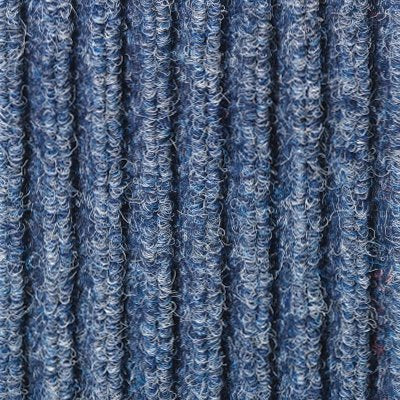 American Floor Mats Super Ribbed Water Diverter Entrance Mat 5' x 20' Denim Blue