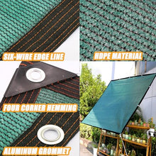 CAQXAQP Shade Net Greenhouse Shade Cloth,9X15m Sun Shade Netting with Grommets Rectangular Sunblock Shading Net for Garden Plant Pergola Car Cover,85% Shading Rate Garden Net