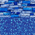 LINERWORLD.COM 27' Round Pool Liner Tahoe Valley