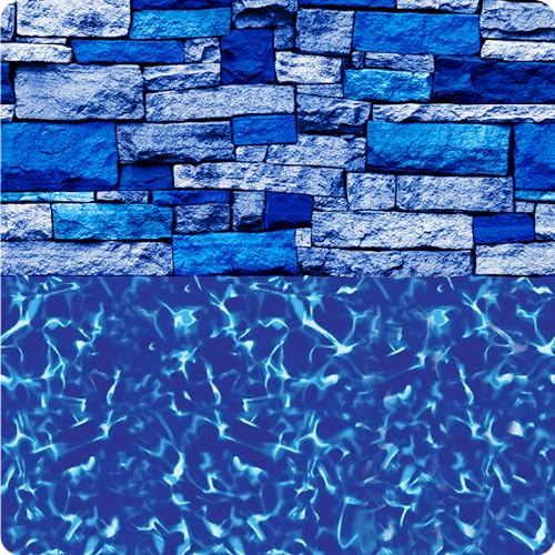 LINERWORLD.COM 27' Round Pool Liner Tahoe Valley