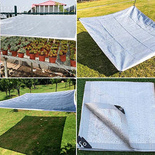 WZDD 16x26 FT Sunblock Shade Cloth Shading Net, Sun Mesh Shade Panel, Heavy Duty Shade Net Tarp, Sun Mesh with Grommets, UV Resistant Netting for Garden Flower Plant Patio Lawn Shade