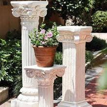 zhenghaoyu89 Garden Pedestal European Roman Pillar Column Wedding Decoration Ornaments Vintage Pedestal Stand Greek Figurines