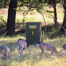 Texas Hunter Products Hide-A-Way Directional Wildlife Feeder 400lb Capacity Hunter Green