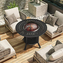 cfycfy987 Grilling Table Garden Barbecue Table Rack Outdoor Balcony Villa Outdoor(120X70cm)