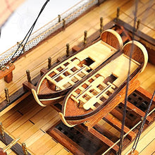 Old Modern Handicrafts Large HMS Surprise Wooden Model Ship Multi Color