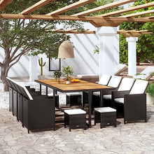 AMBERARD Outdoor Furniture Set Black Furniture Set