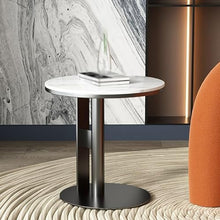 WGTYOA Sofa Side A Few Light Luxury Living Room Rock Slab A Balcony Small Table Coffee