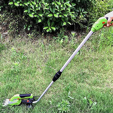 AMYYTL 3.6V Cordless Grass Shear, 2-in-1 ELD Hedge Trimmer, Small Electric with 2000Mah Lithium Ion Battery/Charger, Used for Pruning Plants Or Lawn Cultivation