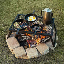 GAAHRQQQ Outdoor Folding Picnic Barbecue Table Storage Rack for Camping Festival Garden Picnic Party Outdoor Fire Pits