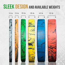 FringeSport Bumper Plates Set - Tie-Dye Tiger Stripe