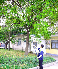 Telescopic Pole Saw Long Reach Pruning Saws 7.2m/24ft, Extendable Gardening Tool Tree Pruner Saw for Pruning and Trimming Branches Leaves