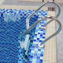 Swimming Pool Ladder Stainless Steel Water Park up and Down Ladder with 4 Anti-Skid Pedals Anti-Corrosion and Anti-Rust/Strong Load-Bearing no Embedded/Silver / 57cm (Silver 57cm)