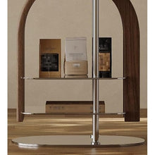 CHmrfvqtus Couch Side Table Apartment Wooden Sofa Side Table Stainless Steel Wood Living Room Home Small Coffee Round