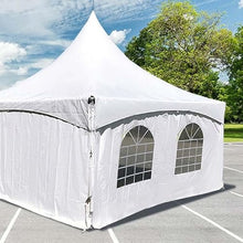 TentandTable 15' x 15' Premium Blockout Sidewall Kit for High Peak Canopy Tents White