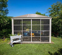 Sojag 10' x 12' Striano Hardtop Gazebo Champagne