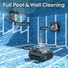 [2026 NEW] C1 Robotic Pool Cleaner with 180Mins, Iron Gray
