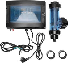 WYBYYDS Salt Chlorinator, 10/15/20/30/50G/H Chlorine Generator Auto-Stop When No Water, Smart Salt Chlorinator for Above Ground Pool & Hot Spring Pool 50g100m³