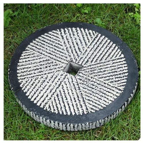 zktoermn 5 Pcs Gardener's Stepping Stone Retro Slate Stepping Stone for Garden Walkway,Outdoor Landscaping Décor & Lawn Pathway Steps(46x4.5x46cm)
