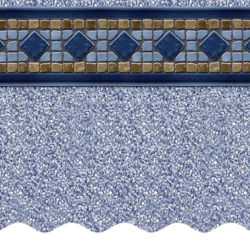 IJOWEEN 28 Feet Round Above Ground Swimming Pool Liner, 25 Gauge Thick