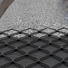 ZoyrA 6x10m Geogrid for Road and Garden Edging H-10cm