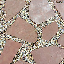 Landscape Patio Flagstone | 500 Pounds | Natural Rock Pathway Stepping Stone Slabs for Gardens, Terrariums, Landscape Design, Driveway Pavers and Walkway Steppers (Arizona Rosa)