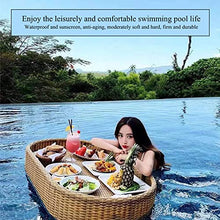ERoomQ SwimmingPool Floating trayfor Adults for,Spas, Bath, and Parties |Floating Tray for Pool Serving Drinks, Brunch, Food on The Water