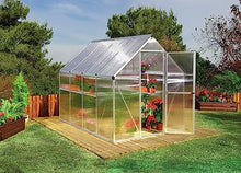Palram Canopia 6x8 Greenhouse Kit Silver