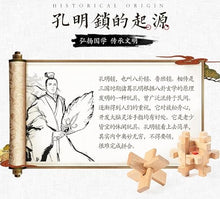 WYDYSLA Lu Ban Kongming Puzzle Set 36 Pieces Gift Box