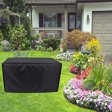 QIAOH Protective Cover for Garden Furniture 88x88x34in, Garden Table Covers Waterproof, Patio Table Cover 420D, Tear-Resistant, UV Resistant, Outdoor Patio Furniture Covers