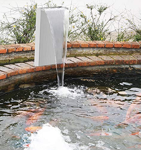 Indoor Decorative Swimming Pool Fountain Stainless Steel Artificial Waterfalls,Spa Equipments Outdoor Garden Fountain Waterfall