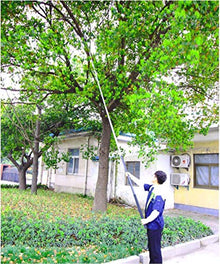 Telescopic Pole Saw 3.6-7.2M Foot Extendable Telescoping Landscaping Pole Saw Used for pruning and pruning branches and leaves high-altitude fruit tree branch saw 6M