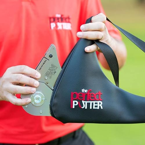 Generic The Perfect Putter - Tour Edition - Golf Putting Aid - Gate Set Included (4 Sizes) Silver