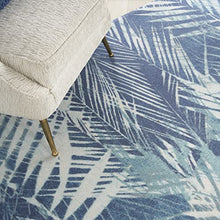 Waverly Sun N' Shade Indoor/Outdoor Area Rug Navy 10' x 13'