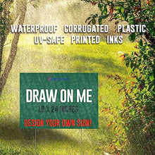 18” x 24” Corrugated Plastic Blank Yard Signs – Perfect for Printers, Crafts and Do It Yourself (Green, 500-Pack)