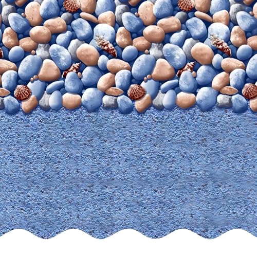33 Foot Overlap Round Above Ground Swimming Pool Liner, 25 Gauge Thick