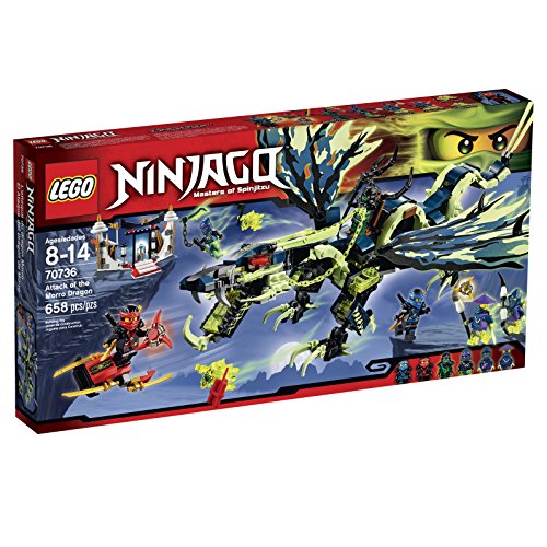 LEGO Ninjago Attack of The Morro Dragon Building Kit Multicolor