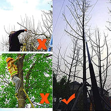 Telescopic Pole Saw,Folding Hand Saw Pruning Hand Saw Hand Held Design Jab Saw for Pruning and Pruning Branches and Leaves High-Altitude Fruit Tree Branch Saw,5.4m/18FT
