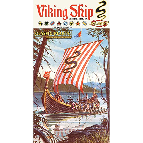 Atlantis Model Company 1/64 Viking Ship AMC-6002