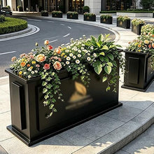 KEG801302 Flower Box Landscape Planter Box Flower Bed Decorative Pot Garden