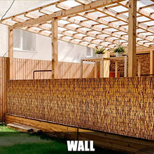 Natural reed Screening,Decorative Fences,Sunshade, Fencing Rolls, Patio Privacy Screen Panels,2 3 4 5 feet High x 16.4 feet Long, Reed Screen for Garden(H1.83xL30m/H6xL98ft)