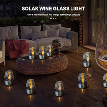 MENGKK Plant Growing Lamps 5 Pack Solar Light Outdoor Garden LED Stainless Steel Candle Light Lawn Deck Night Light Solar Lighting for Balcony Garden Decor(2 Pack)