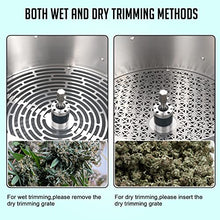 UHYGSPRO 16 Inch Electric Bud Trimmer, Wet & Dry Trimming, with Stand