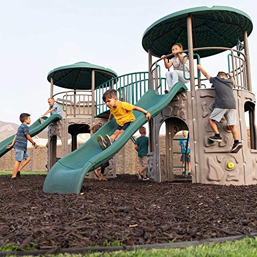Lifetime Double Adventure Tower 90971 Brown/Green