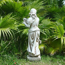 GENUINQ 46'' H Greek Muse Euterpe Nymph Statue Garden Decor