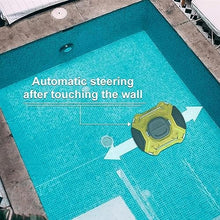 KANGJIEM Smart Automatic Robotic Pool Cleaner, Cordless Wall-Climbing Pool Vacuum Cleaner with 90 Mins Running Time, Rechargeable Battery, Easy to Clean Filter, for Above-Ground Pools Up to 550 Sq