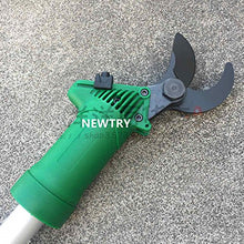 NEWTRY Lengthened Pneumatic Air Pruning Shear Extendable Fruit Tree Coarse Branch Shear Gardening Cutting Tool Air Tungsten Branch Scissors (1M)