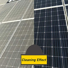 Photovoltaic Panel Cleaning Brushes, Window Cleaning Rods with Squeegee, Solar Panel Cleaning Equipment, Extendable Cleaners for Greenhouse Roofs,35cmbrushhead-7.2M/24FT